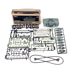 Czołg zdalnie sterowany ASG/dźwięk/dym 1:16 German Leopard II A6 RTR 2.4Ghz - Heng Long 3889-1U (S)